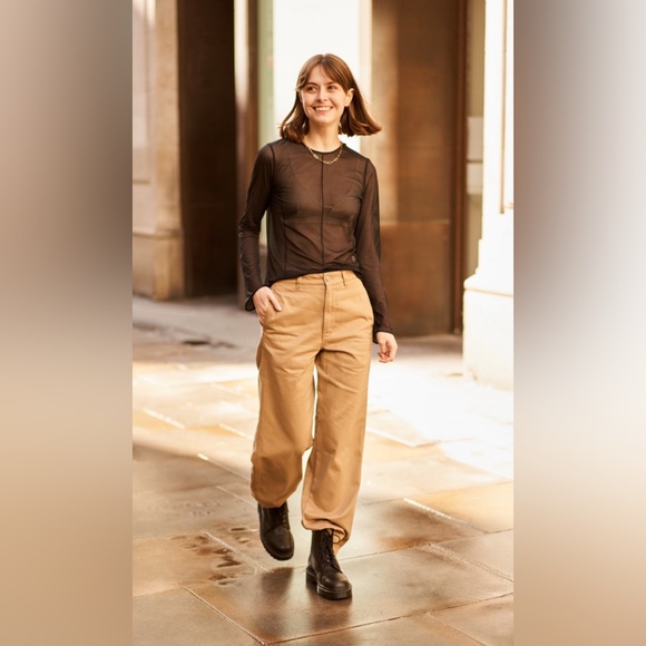 Uniqlo cotton baggy pants - Picture 8 of 10